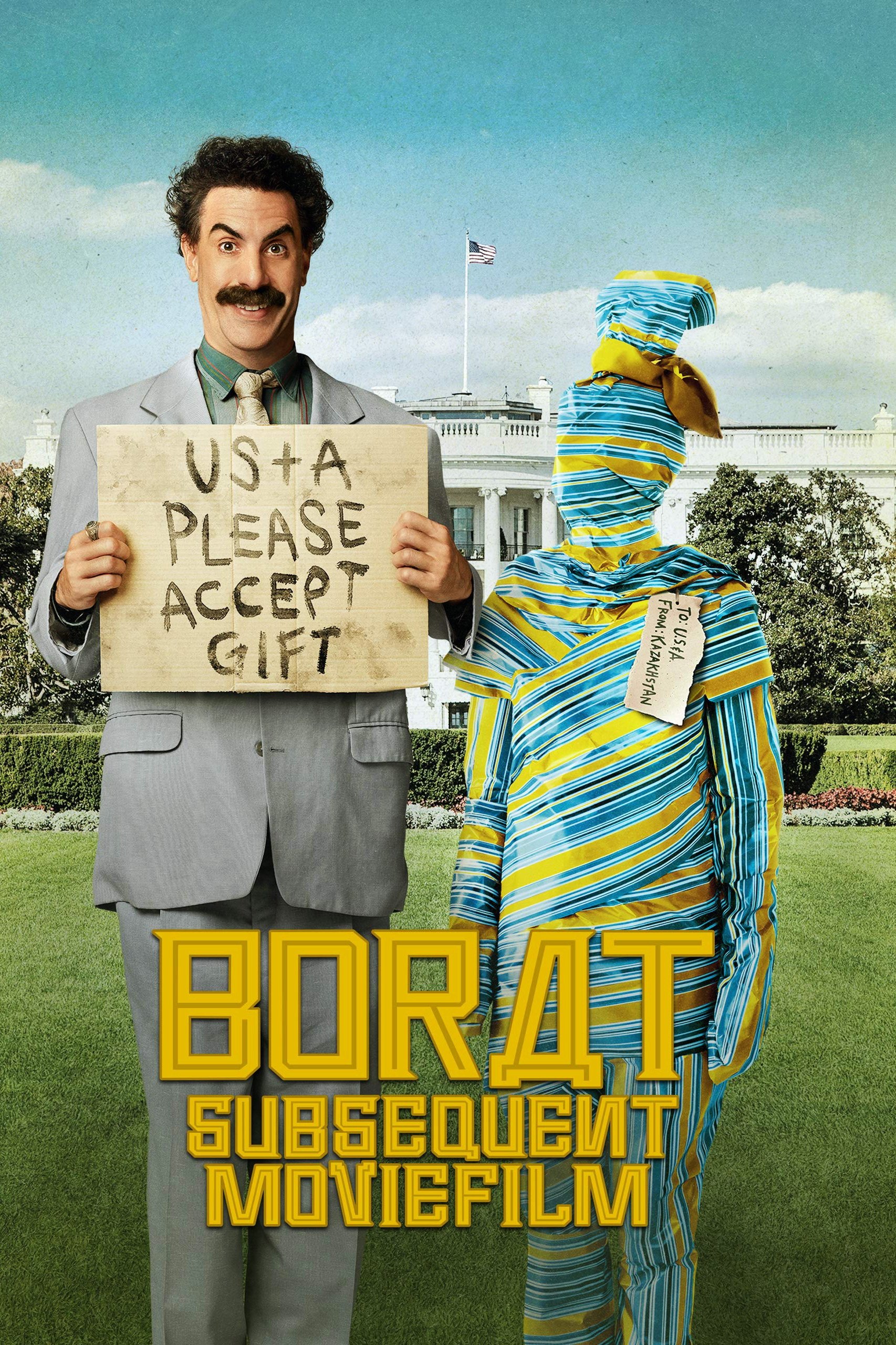 Borat növbəti filmi: Bir vaxtlar şanlı Qazaxıstan xalqından faydalanmaq üçün Amerika rejiminə böyük rüşvət verilməsi